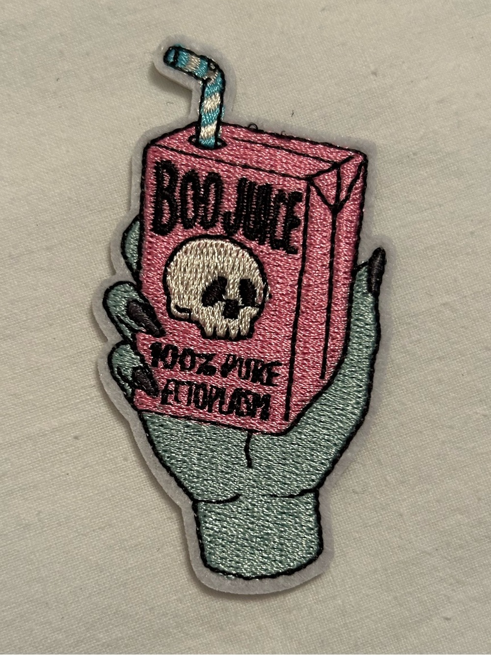 Punk Whimsigoth Emo Boo Juice Iron On Patch